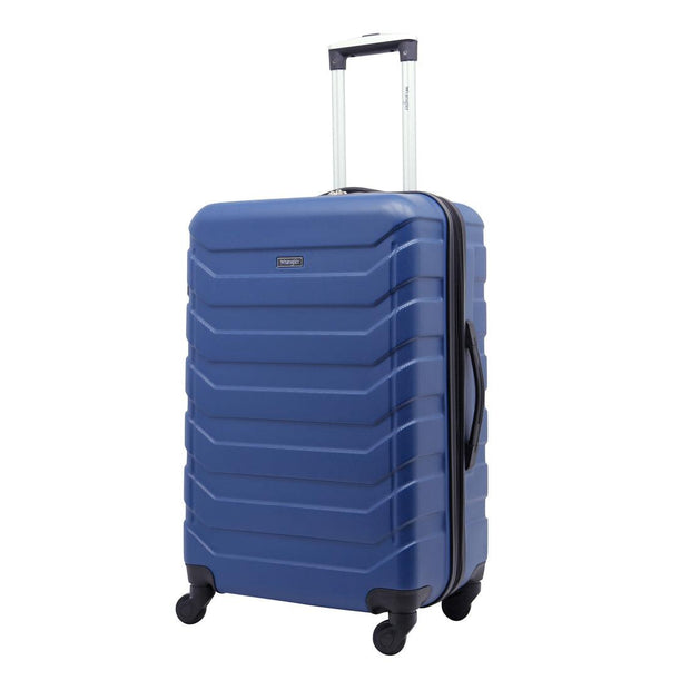 variant:41415690911821 Wrangler Durham 4 Piece Hardside Luggage Set Blue