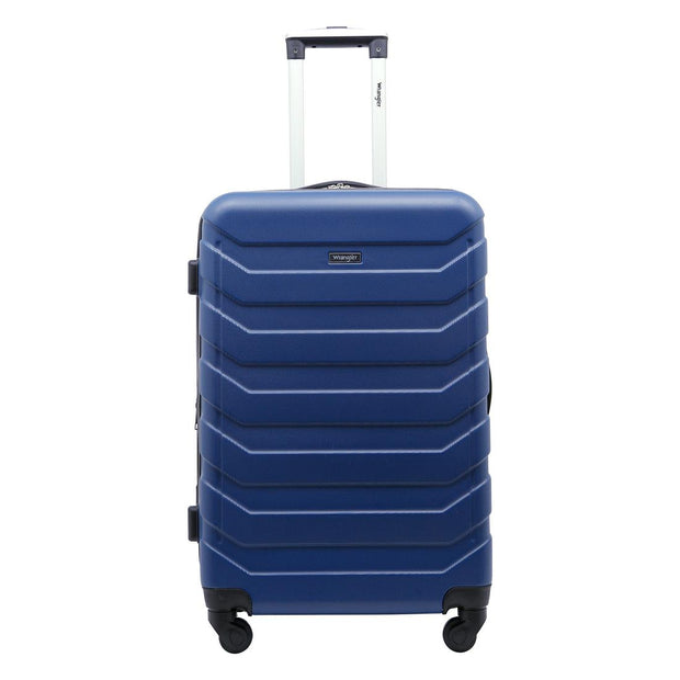 variant:41415690911821 Wrangler Durham 4 Piece Hardside Luggage Set Blue