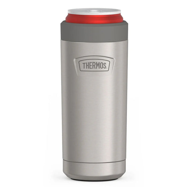 variant:41903158231117 12oz ICON™ SLIM CAN INSULATOR Matte Stainless Steel