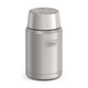 variant:41903142502477 24 oz Stainless Steel Food Jar w/ Spoon Matte Stainless Steel 