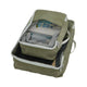 variant:41415690944589 Wrangler Durham 4 Piece Hardside Luggage Set Green