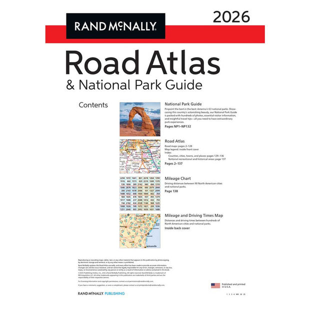 2026 Road Atlas & National Park Guide