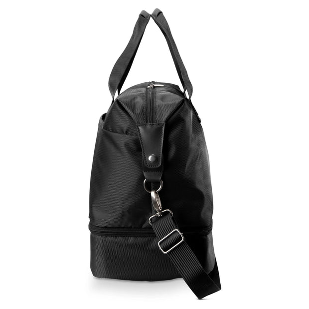 variant:41415740227661 Avalon Drop Bottom Weekender Ricardo Beverly Hills Black