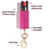Pink Rhinestones Pepper Spray lifestyle image