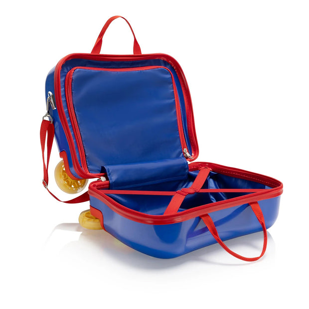 variant:41992548581453 heys america Fashion Ride-on Luggage with Light-up Wheels Fire Truck