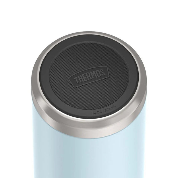 variant:41903163179085 32 oz Stainless Steel Water Bottle w/ Straw Lid Glacier