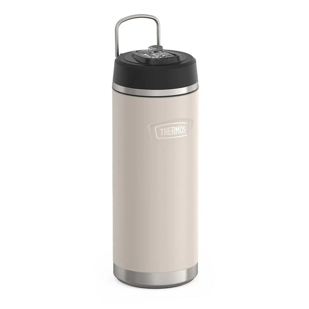 variant:41903163146317 32 oz Stainless Steel Water Bottle w/ Straw Lid Sandstone