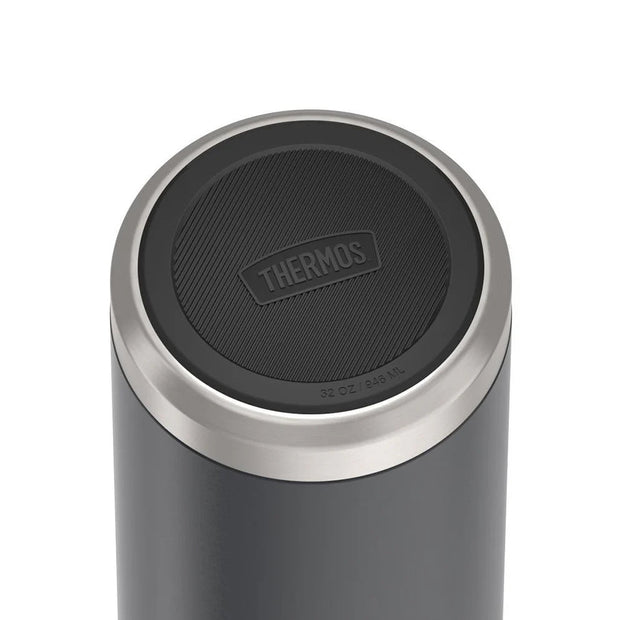 variant:41903146008653 32oz Icon Stainless Steel Water Bottle w/ Screw Top Granite