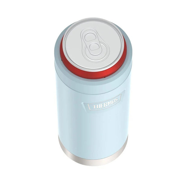 variant:41903158263885 12oz ICON™ SLIM CAN INSULATOR Matte Stainless Glacier