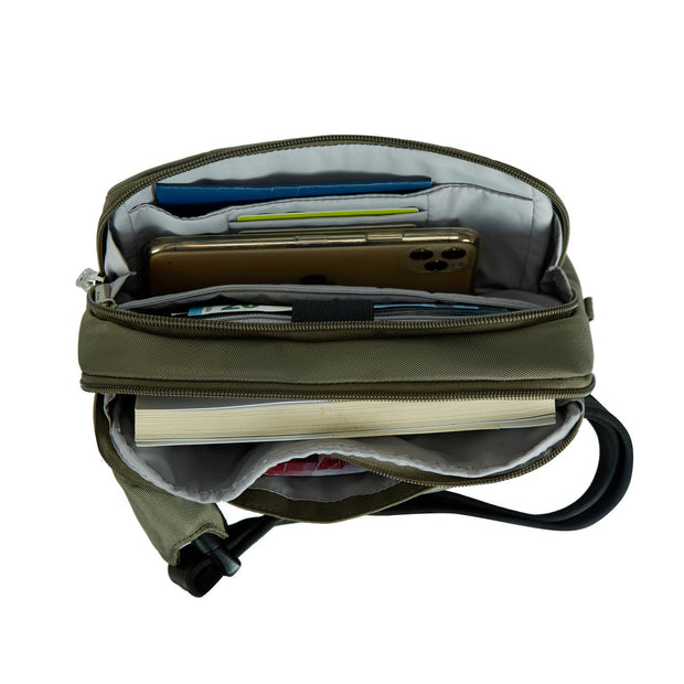 variant:41415637565517 Travelon Classic Waist Pack Olive