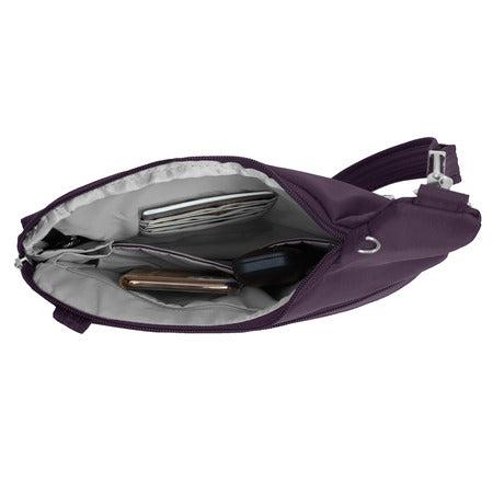 variant:41415607025741 Travelon Anti Theft Classic Crossbody Purple