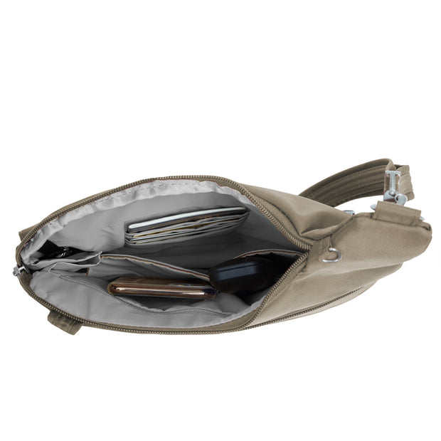 variant:41415607124045 Travelon Anti-Theft Classic Crossbody - Nutmeg