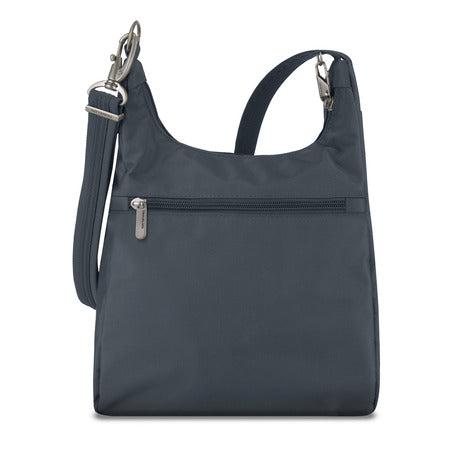 variant:41415638122573 travelon Essential Messenger Bag midnight