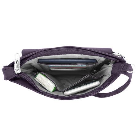 variant:41415639793741 travelon Mini Shoulder Bag purple