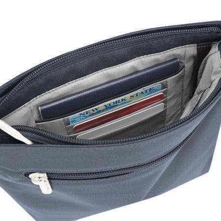 variant:41415639826509 travelon Mini Shoulder Bag midnight