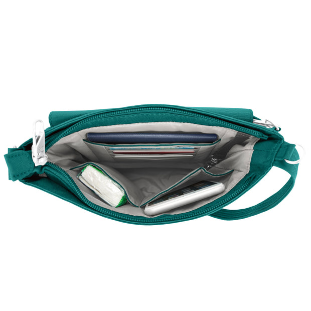 variant:41415639924813 travelon Mini Shoulder Bag spruce