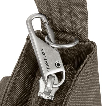 variant:41415639892045 travelon Mini Shoulder Bag nutmeg