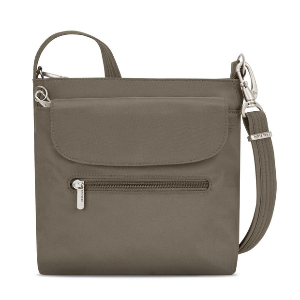 variant:41415639892045 travelon Mini Shoulder Bag nutmeg