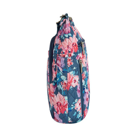 variant:41415632453709 Travelon Anti-Theft Classic Bucket Bag Blossom Floral