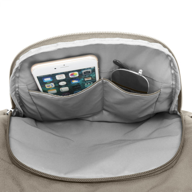variant:41415632322637 Travelon - Anti-Theft Classic Bucket Bag - Nutmeg