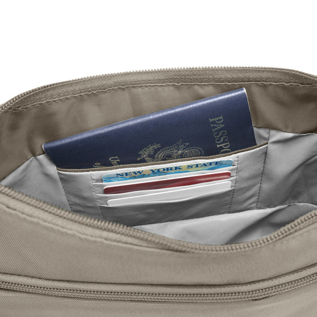 variant:41415632322637 Travelon - Anti-Theft Classic Bucket Bag - Nutmeg