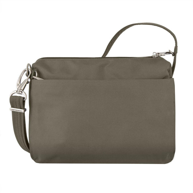 variant:41415606534221 Travelon Anti Theft Classic Small E W Crossbody Nutmeg