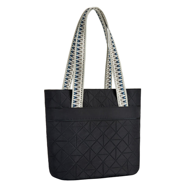 variant:41415673446477 travelon boho tote black hobo