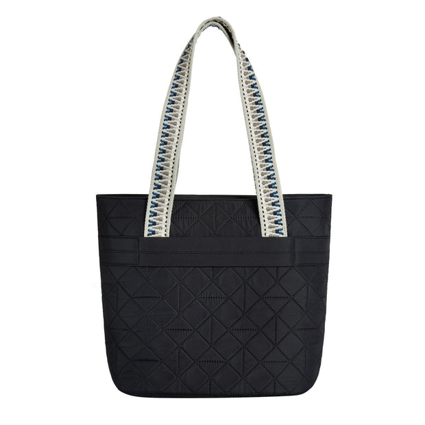 variant:41415673446477 travelon boho tote black hobo