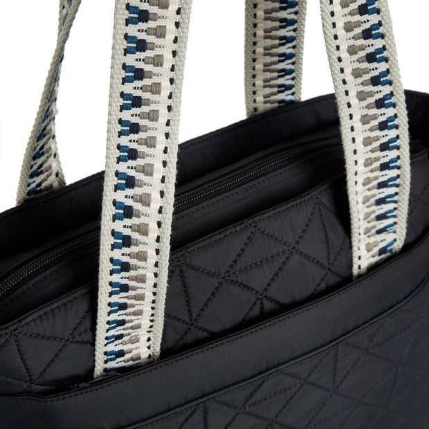 variant:41415673446477 travelon boho tote black hobo