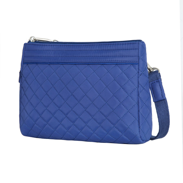 variant:41415634485325 Travelon - Anti-Theft BoHo Clutch Crossbody Blue