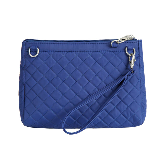 variant:41415634485325 Travelon - Anti-Theft BoHo Clutch Crossbody Blue