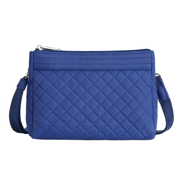 variant:41415634485325 Travelon - Anti-Theft BoHo Clutch Crossbody Blue