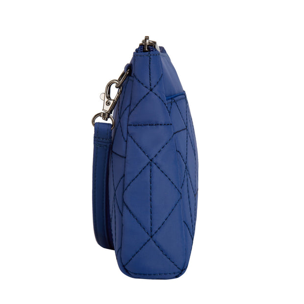 variant:41415634288717 Travelon - Anti-Theft BoHo Clutch Crossbody Blue Boho