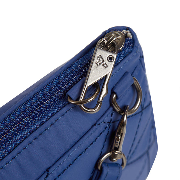 variant:41415634288717 Travelon - Anti-Theft BoHo Clutch Crossbody Blue Boho