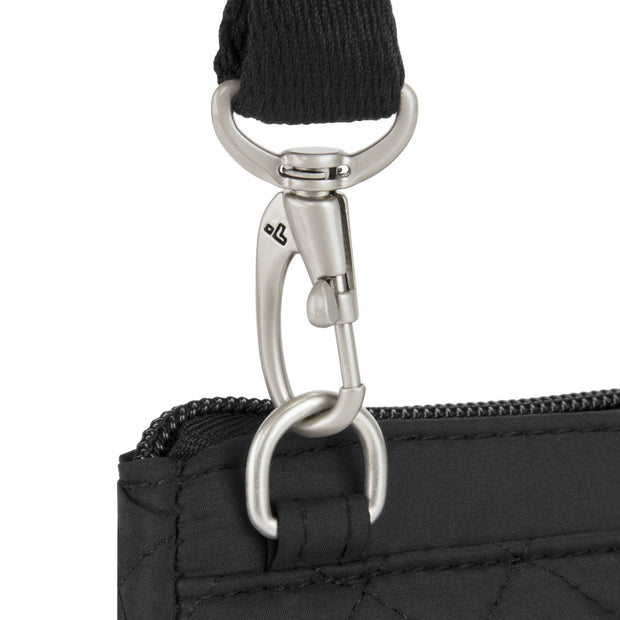 variant:41415634452557 Travelon - Anti-Theft BoHo Clutch Crossbody - Black