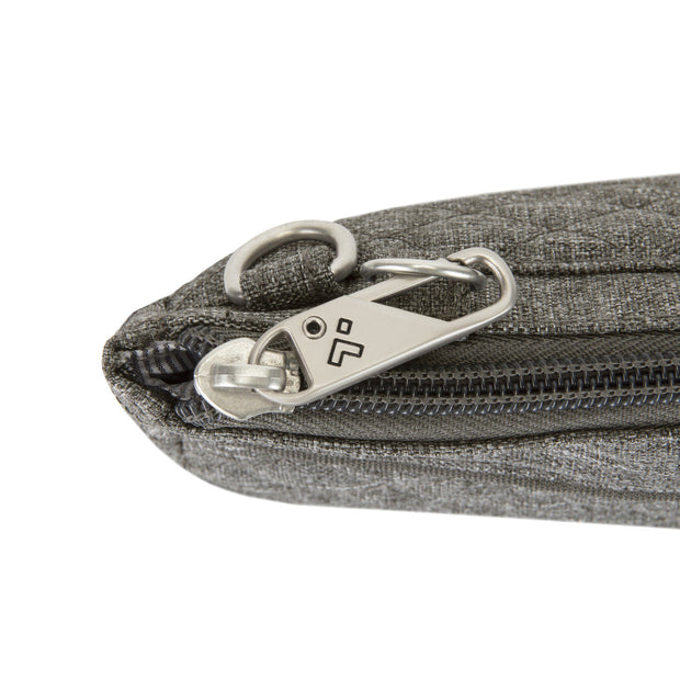 variant:41415634419789 Travelon - Anti-Theft BoHo Clutch Crossbody - Gray Heather