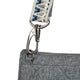 variant:41415634321485 Travelon - Anti-Theft BoHo Clutch Crossbody Gray Boho