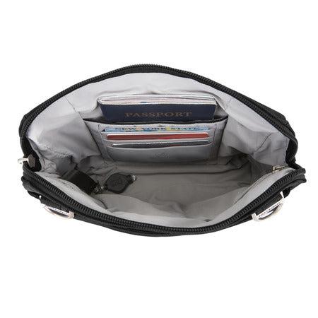 variant:41415644643405 travelon Crossbody and Waist Pack black