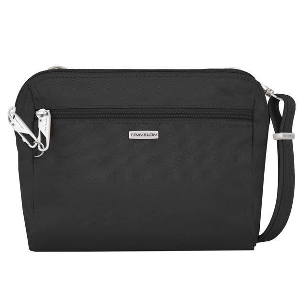 variant:41415644643405 travelon Crossbody and Waist Pack black