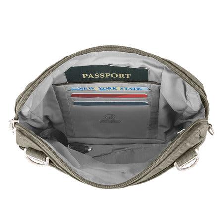 variant:41415644676173 travelon Crossbody and Waist Pack nutmeg