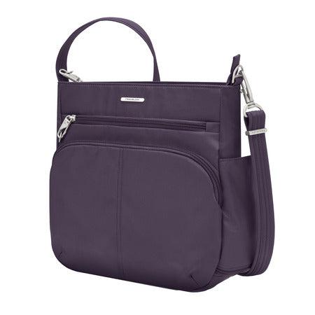 variant:41415643594829 travelon North/South Crossbody purple