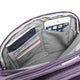 variant:41415643594829 travelon North/South Crossbody purple