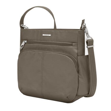 variant:41415643693133 travelon North/South Crossbody nutmeg