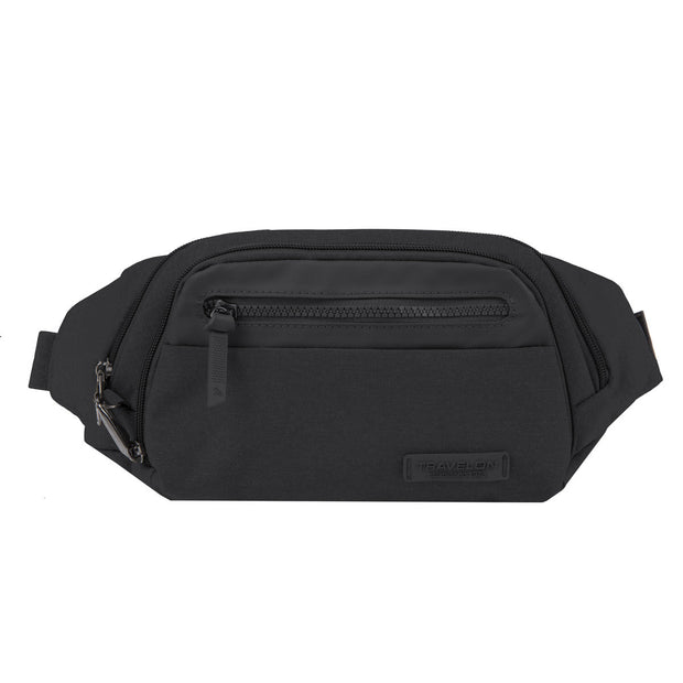 variant:41415648346189 Travelon - Anti-Theft Metro Waist Pack - Black