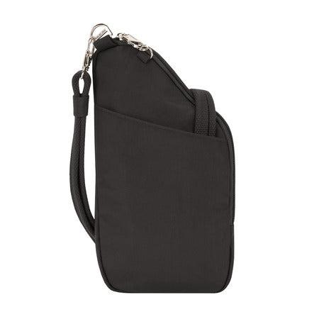 variant:41415647985741 travelon Anti-Theft Essentials Mini Asymmetric Crossbody black