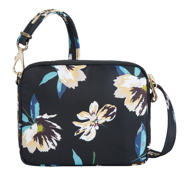 variant:41415633764429 Travelon Anti-theft Addison Small Crossbody Midnight Floral