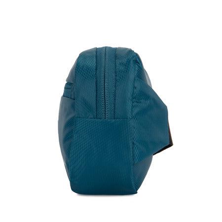variant:41415628390477 travelon World Travel Essentials Convertible Sling/Waist Pack Peacock Teal