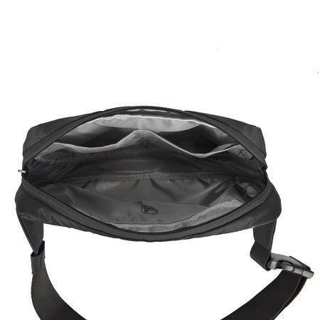 variant:41415628423245 travelon World Travel Essentials Convertible Sling/Waist Pack black
