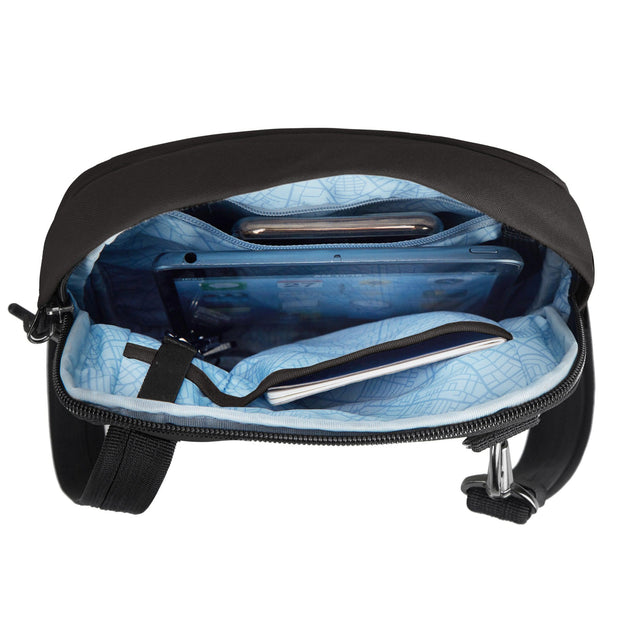variant:41415672299597 travelon origin slim bag black