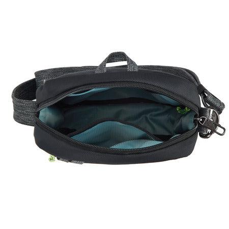 variant:41415630782541 travelon Greenlander Small Crossbody galaxy Jet Black